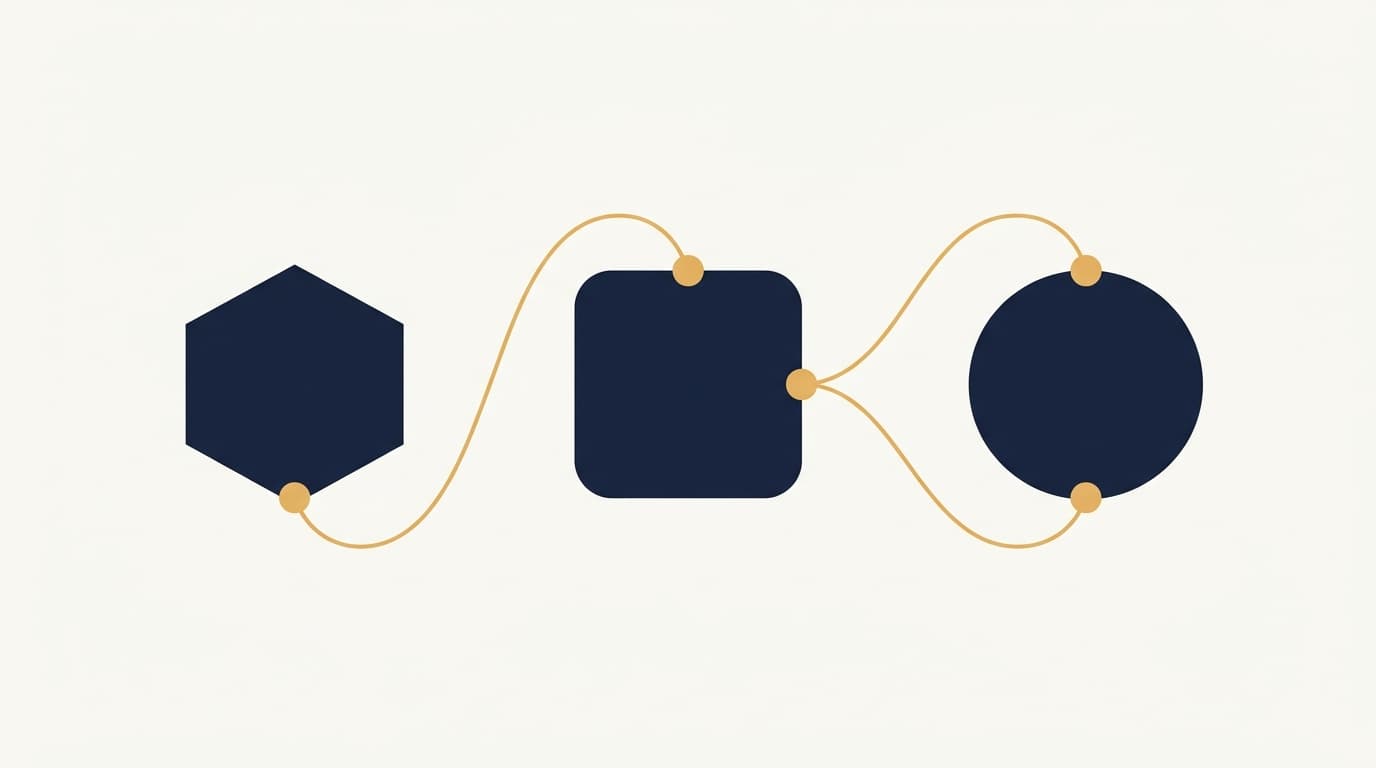 Tres módulos conectados: workflow email, asistente IA y CRM